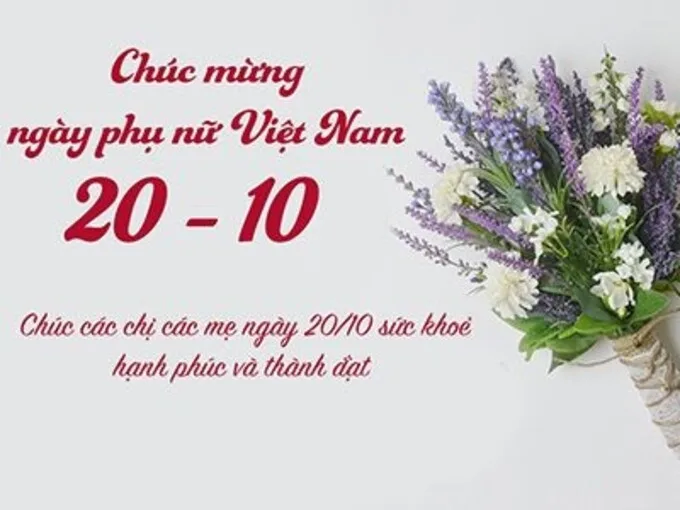 Thiệp chúc mừng ngày 20/10 tặng chị em gái