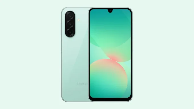Galaxy A26 màu xanh mint