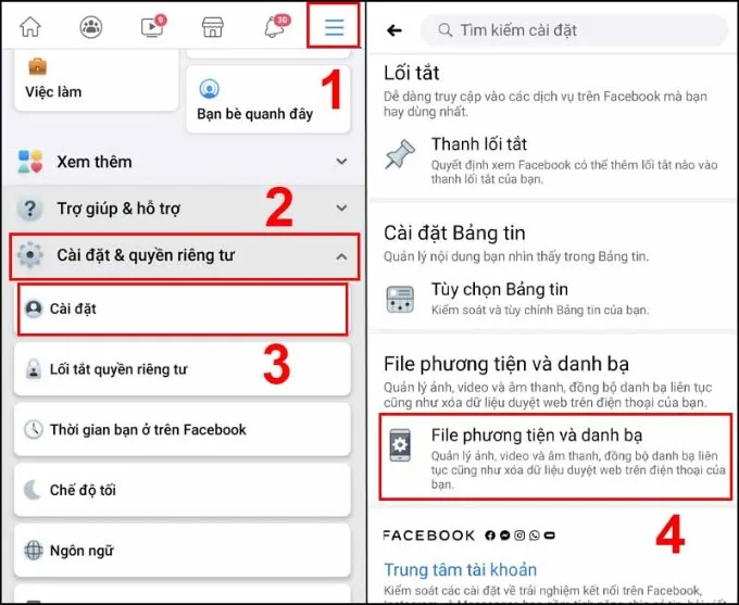 Cách đăng ảnh Facebook nét căng trên Android