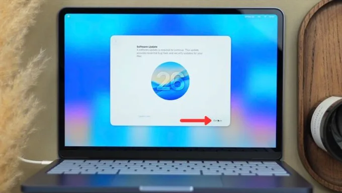 Bước 4: Kết nối WiFi và cập nhật hệ thống