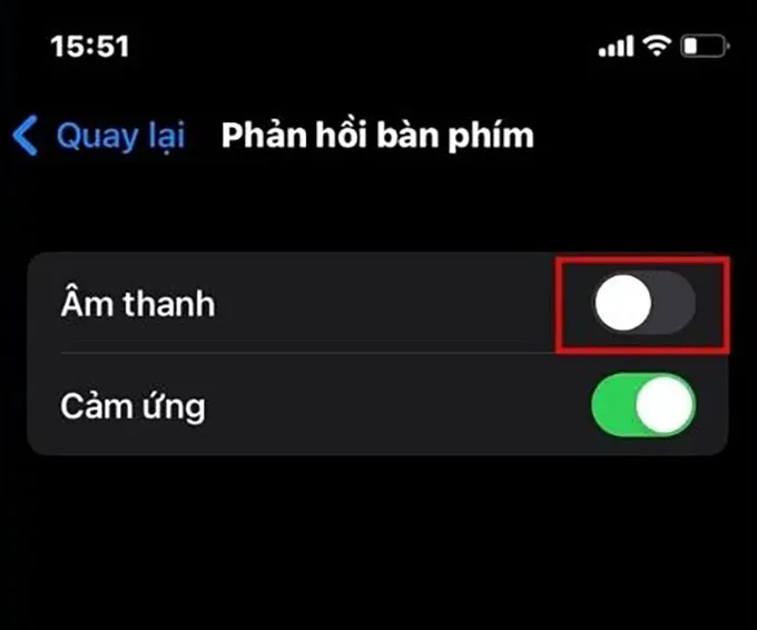 Tắt âm bàn phím quay số trên iPhone bằng cách tùy chỉnh âm bàn phím trong Cài đặt