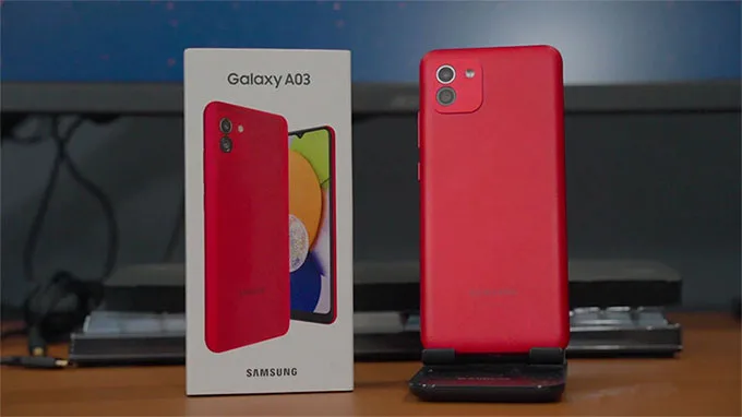Camera không có nhiều khác biệt trên Galaxy A03 và Galaxy A04