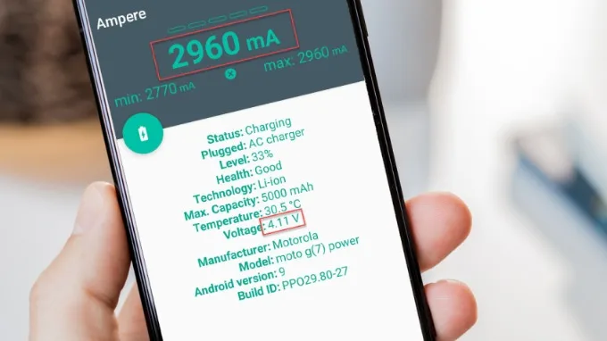 ​Cách kiểm tra tốc độ sạc thực tế của điện thoại Android/iPhone