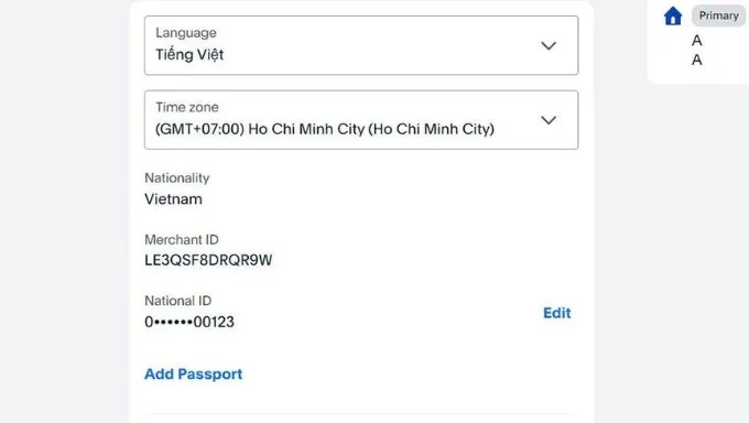 Bước 5 cách đăng ký PayPal 