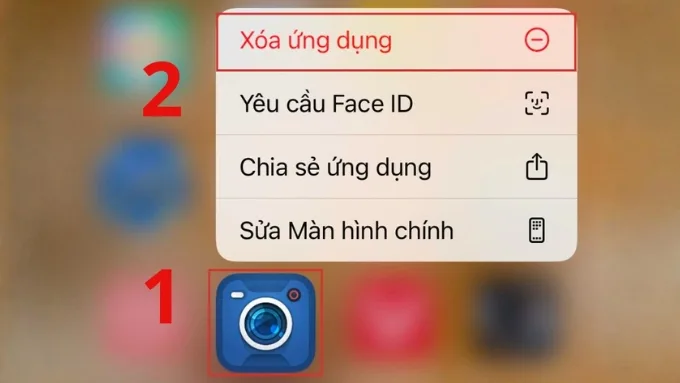 Kiểm tra và gỡ phần mềm chụp hình khác để khắc phục lỗi không mở được camera trên điện thoại