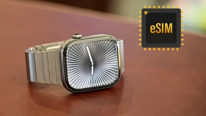 Phiên bản LTE trên Apple Watch Series 10 hỗ trợ eSIM cùng mạng 4G LTE và UMTS, cho phép đồng hồ hoạt động độc lập mà không cần iPhone ở gần