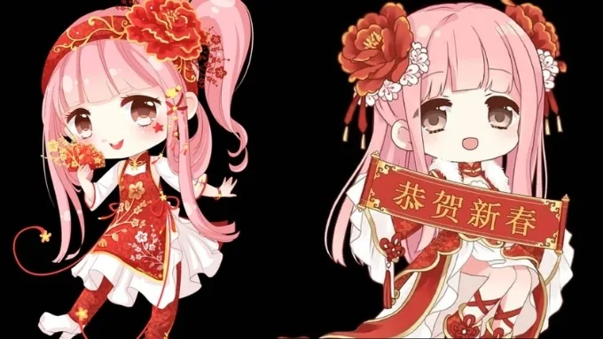 Ảnh avatar Tết cho máy tính