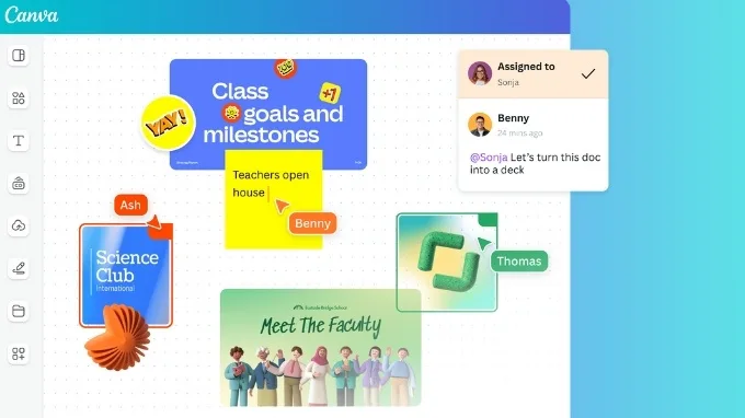 Tính năng nổi bật của Canva Edu