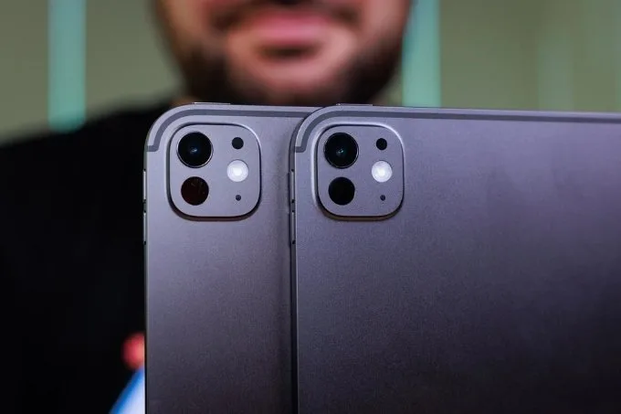So sánh iPad Pro M5 và iPad Pro M4 về camera