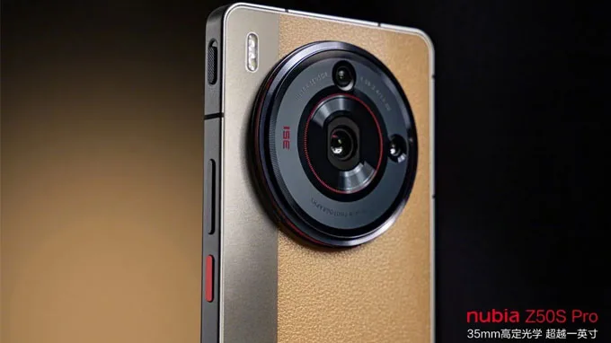Máy ảnh Nubia Z50S Pro chuyên nghiệp