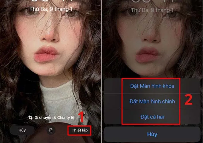 Hướng dẫn cài ảnh nền trên điện thoại iPhone 15 và iPhone 15 Pro Max