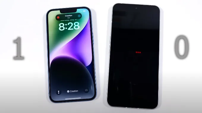 So sánh tốc độ khởi động giữa iPhone 14 và Nothing Phone (2)