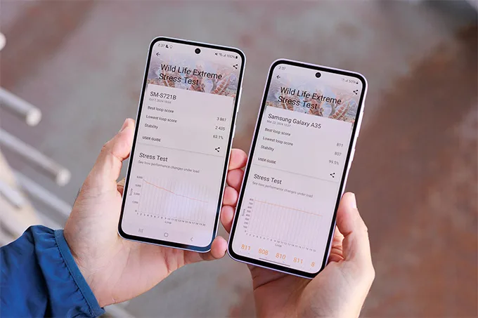 Hiệu năng Samsung S24 FE và Samsung A35 5G