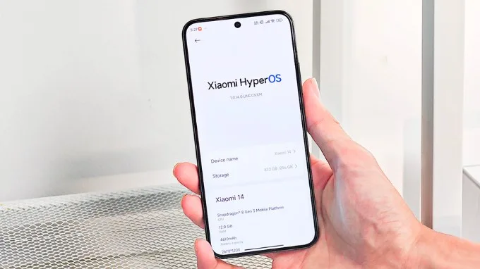 Hệ điều hành là điểm cộng trên Xiaomi 14