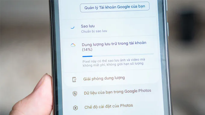 Cần giải phóng bộ nhớ để Redmi Note không bị chậm