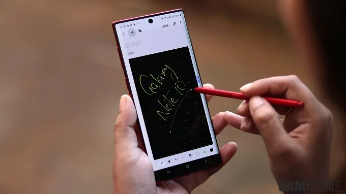 Galaxy Note 10 Plus với Spen hiện đại