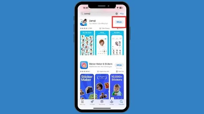 Tải ứng dụng Zamoji về máy