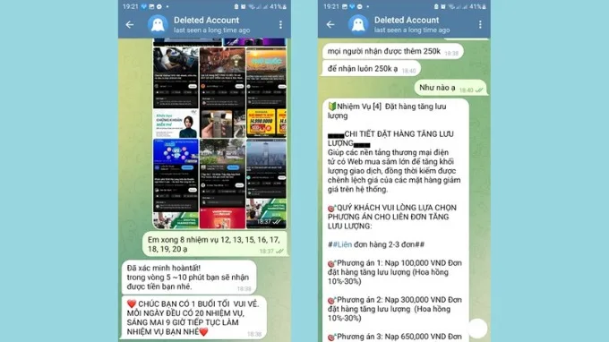 Khảo sát trả tiền