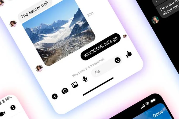 Cách bật thông báo chụp màn hình Messenger