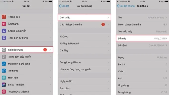 Nhận biết qua model