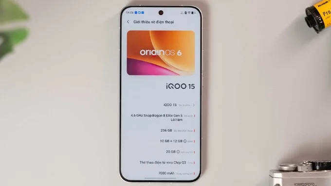 Camera là điểm nhấn khi so sánh Vivo iQOO 15 và iPhone 17 Pro Max