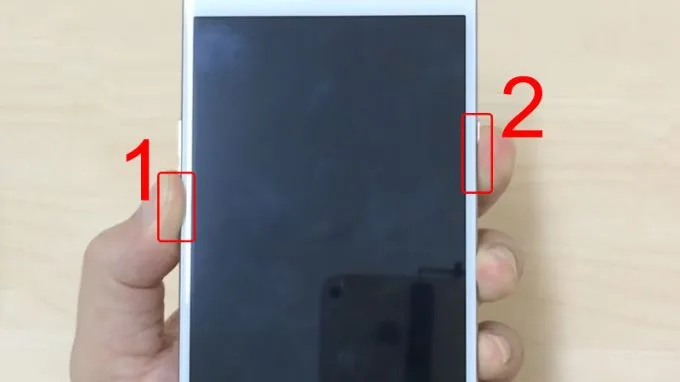 Cách reset OPPO bằng phím vật lý