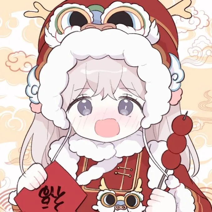 Ảnh avatar Tết anime cute