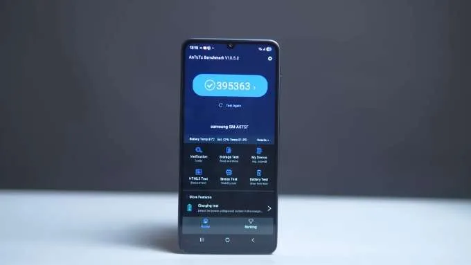 Samsung Galaxy A07 sở hữu hiệu năng mạnh mẽ với vi xử lý MediaTek Helio G99