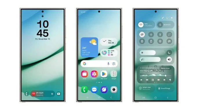 Giao diện One UI 7 trên Galaxy S25 Ultra