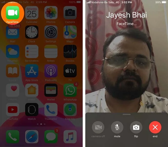 Ghi lại cuộc gọi FaceTime trên iPhone, iPad bằng tính năng quay phim màn hình