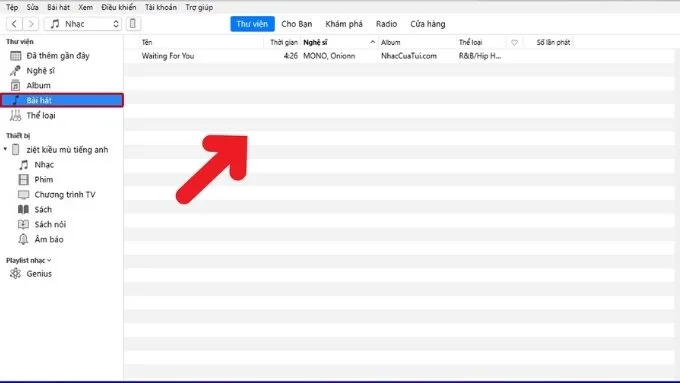 Cài nhạc chuông cho iPhone qua iTunes máy tính