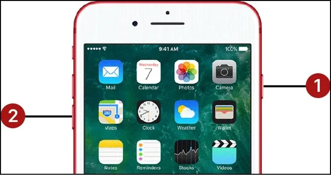 Khởi động lại iPhone khi bị treo máy