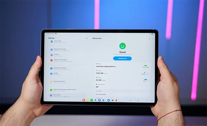 Galaxy Tab S10 FE Plus tự hào có màn hình LCD 13,1 inch