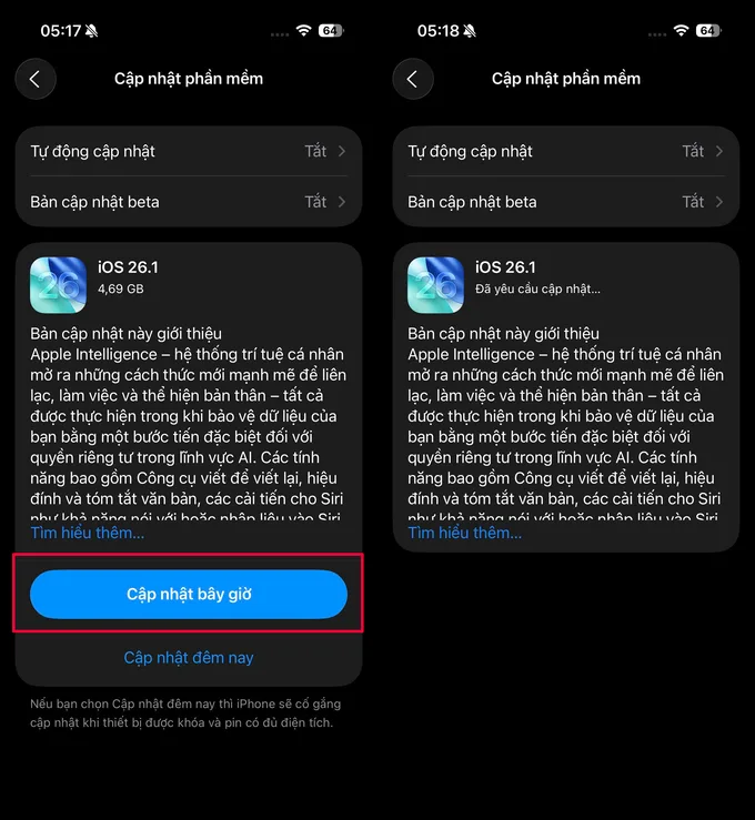 Cách bật Apple Intelligence tiếng Việt trên iPhone 