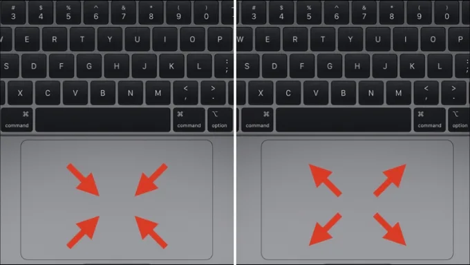 Mở Launchpad bằng Trackpad