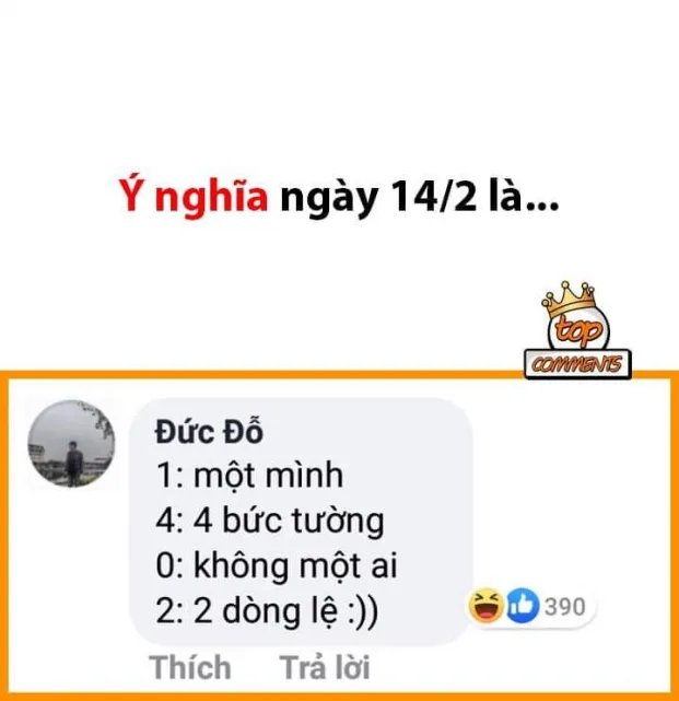 Một số ảnh meme hài hước, bá đạo ngày Valentine