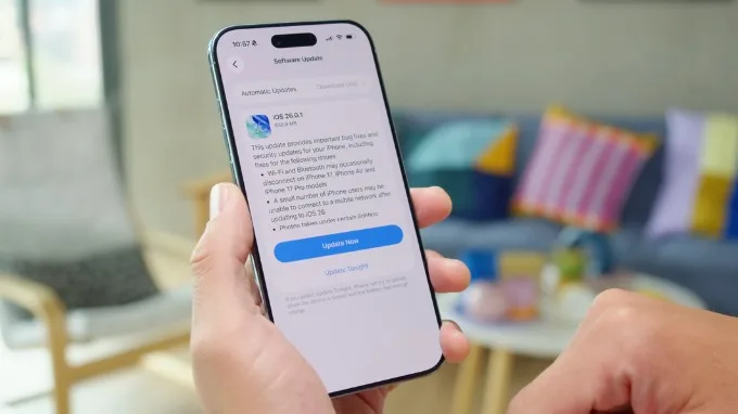 Hệ điều hành iOS 26 mang đến lợi thế rõ rệt về mặt tối ưu hệ thống
