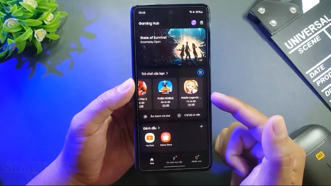 Bước 2: Thêm và quản lý trò chơi trong Gaming Hub