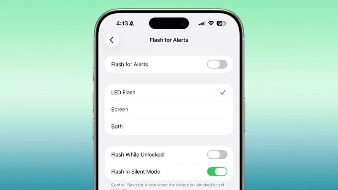 Flash for Alerts