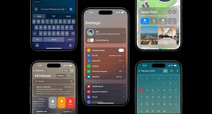 iOS 18 sẽ có những thay đổi lớn về thiết kế giao diện giống với Apple Vision Pro!