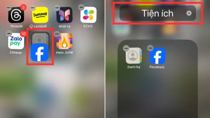 Cách ẩn ứng dụng trên iPhone bằng cách tạo thư mục