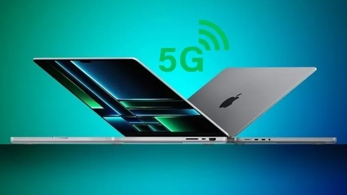 Kết nối 5G trên MacBook Pro M6