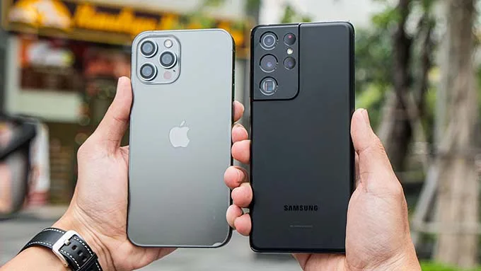 Chênh nhau khoảng 5 triệu nên chọn mua 12 Pro Max hay S21 Ultra?