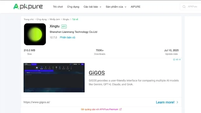 Cách tải Xingtu trên điện thoại Android