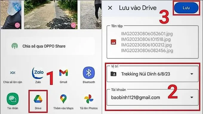 Sử dụng dịch vụ lưu trữ đám mây là cách giải phóng dung lượng OPPO