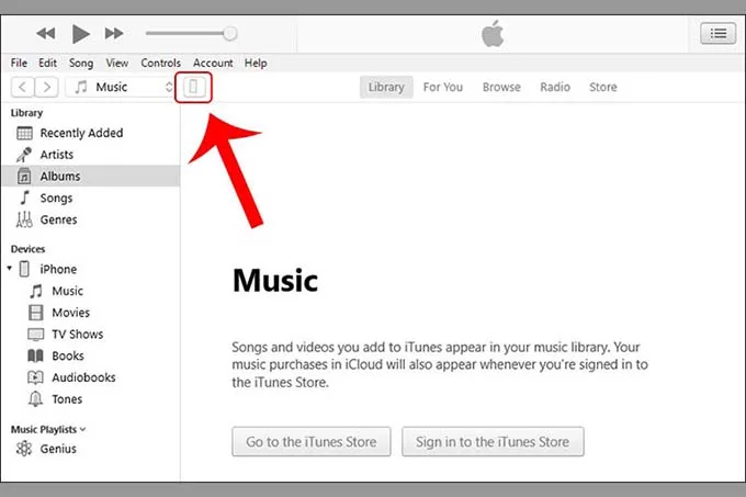 Khôi phục tin nhắn văn bản đã xóa thông qua iTunes