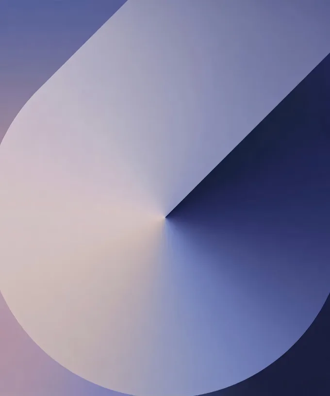 Hình nền Galaxy Z Fold 6 màu xanh tím cho màn hình trong