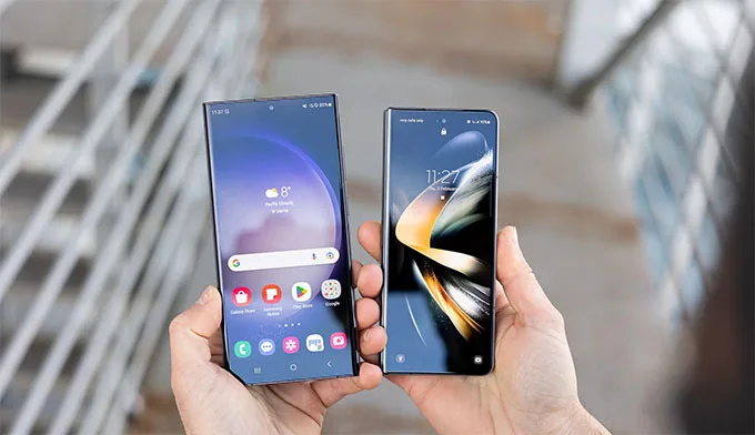 Tuổi thọ pin và tốc độ sạc Galaxy S23 Ultra với Galaxy Z Fold 4