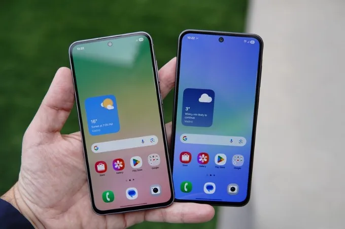 So sánh Galaxy A56 và Galaxy A36 về màn hình
