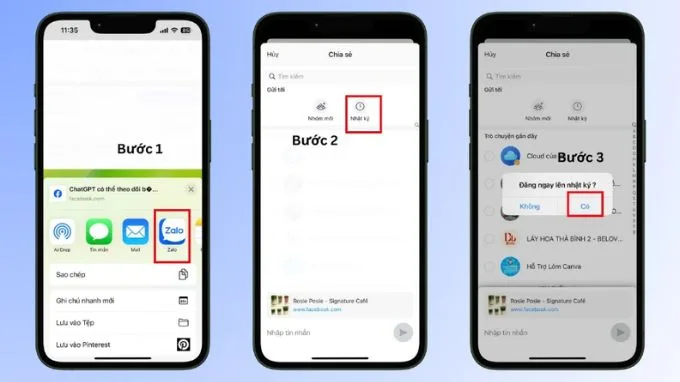 Hướng dẫn cách đăng bài đồng thời trên Facebook và Zalo